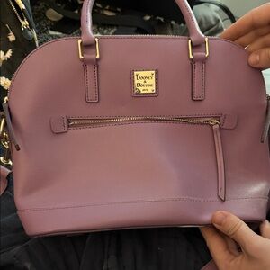 Dooney & Bourke Purple Satchel
